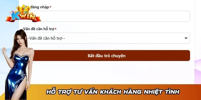 Hỗ trợ tư vấn khách hàng nhiệt tình xuyên suốt 24/7