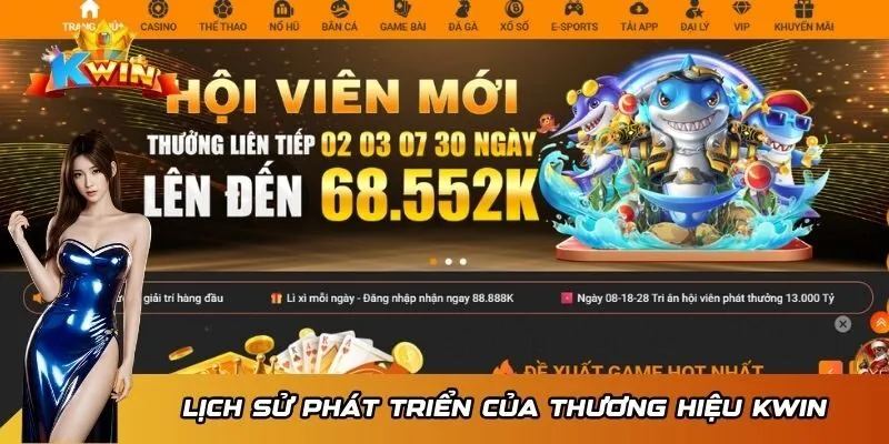 Lịch sử phát triển của thương hiệu giải trí KWIN