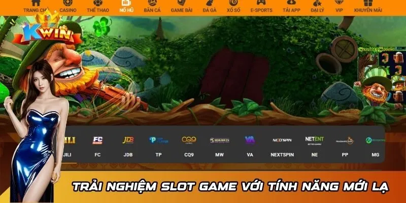 Trải nghiệm slot game cực hot với tính năng mới lạ